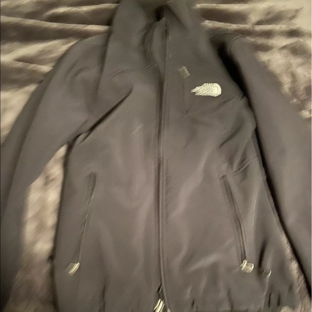 Women north face jacket and 1/2 zippy